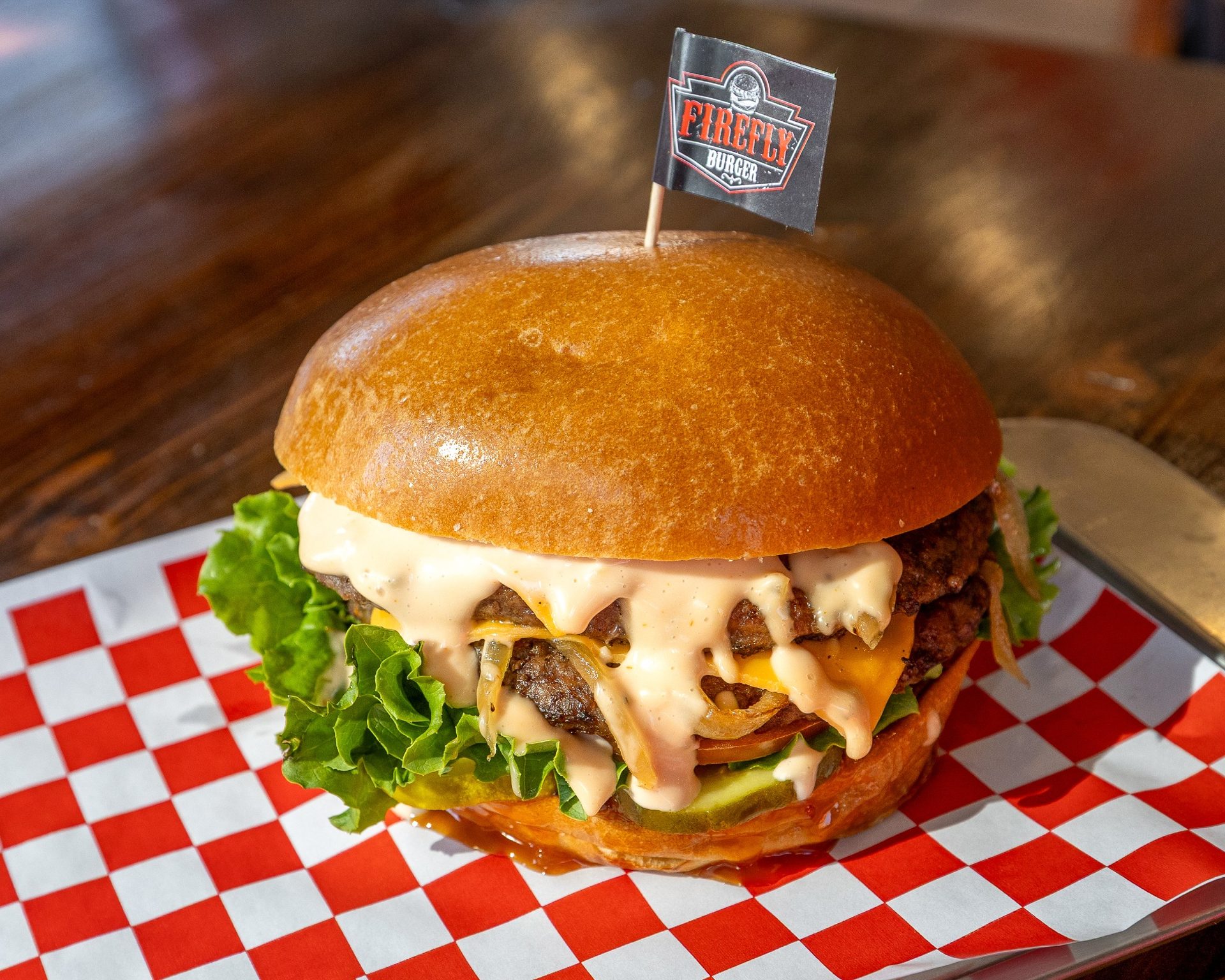 Above all burgers