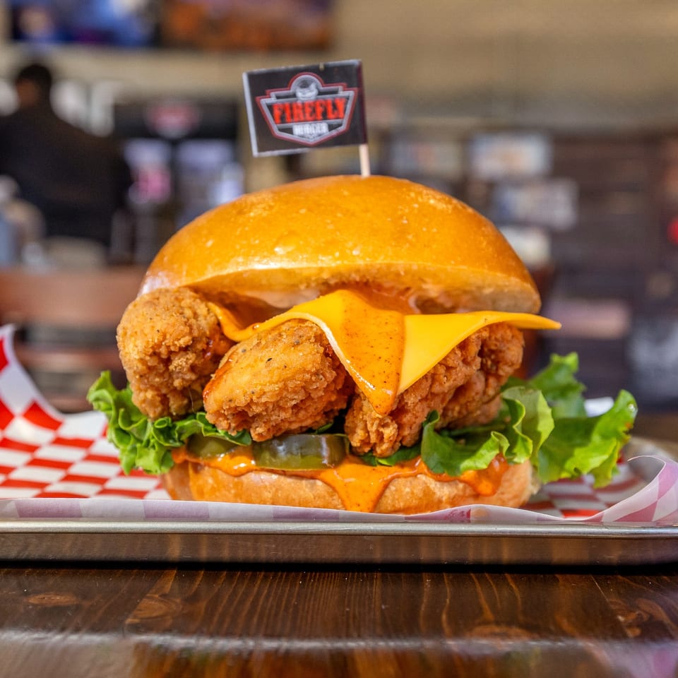 Firefly Bucharest burger