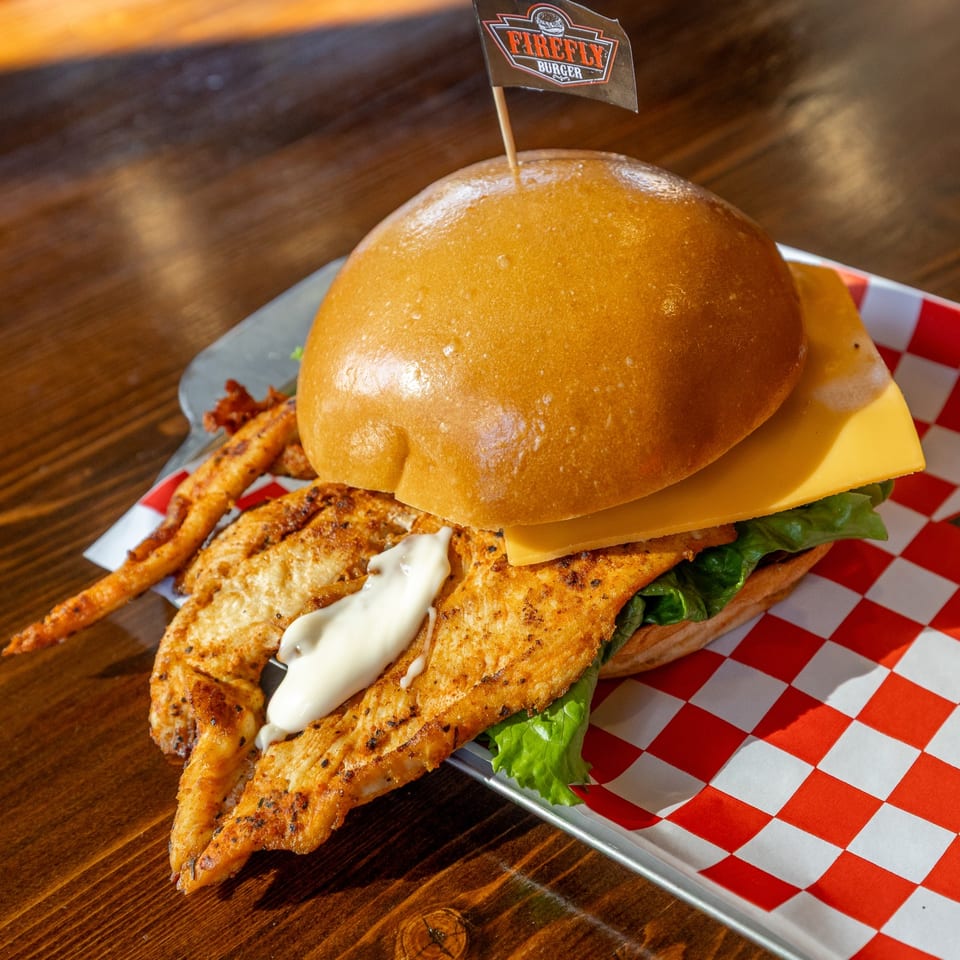 Bucharest grilled chicken sandwich