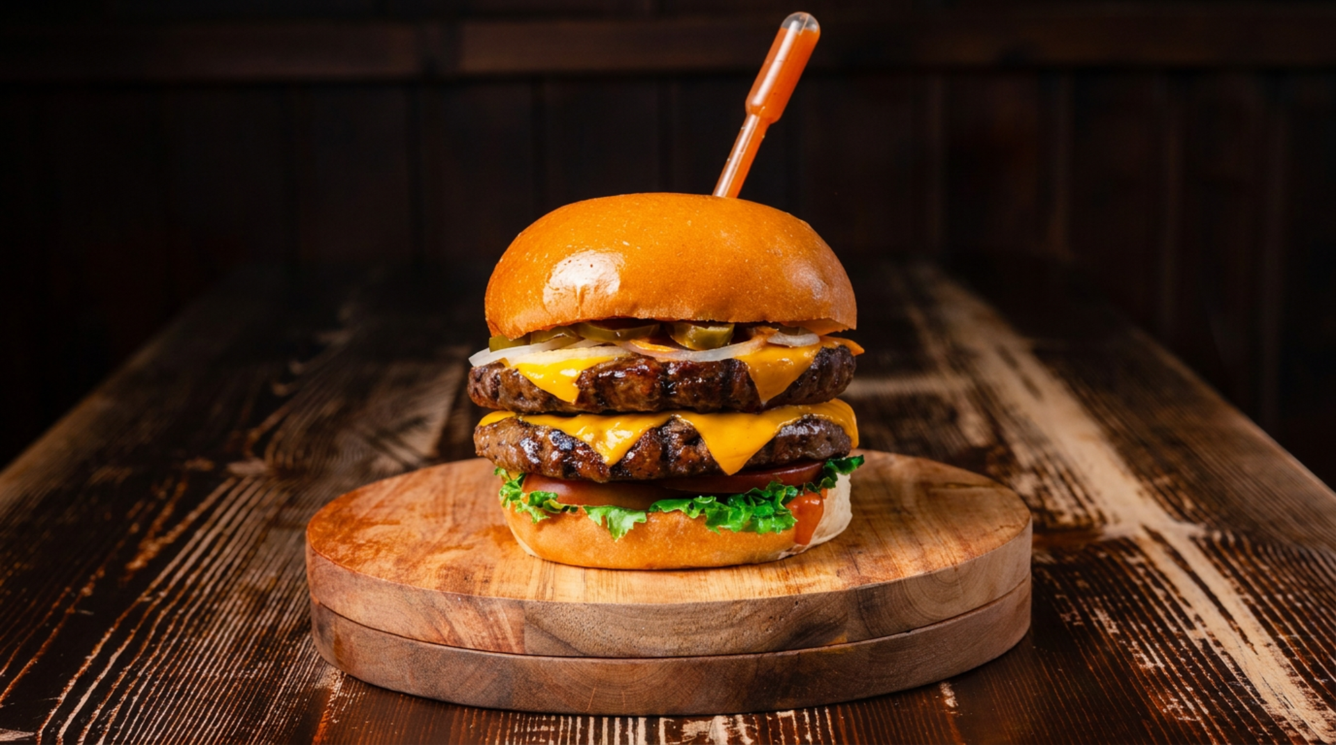 The cheese injection, up close